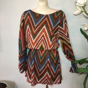 Auditions colorful dress